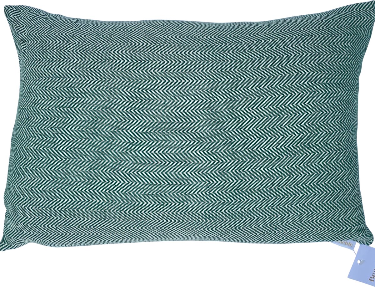 Beachie Cannes Donker groen 60 x 40 cm