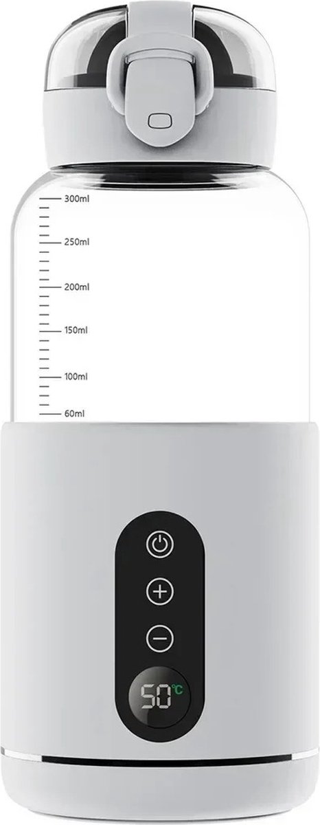 Goedkoopste Elektrische Draagbare Fles Warmer - Usb Oplaadbaar - 300Ml Capaciteit - Reizen Camping - Babymelk warmer - thee