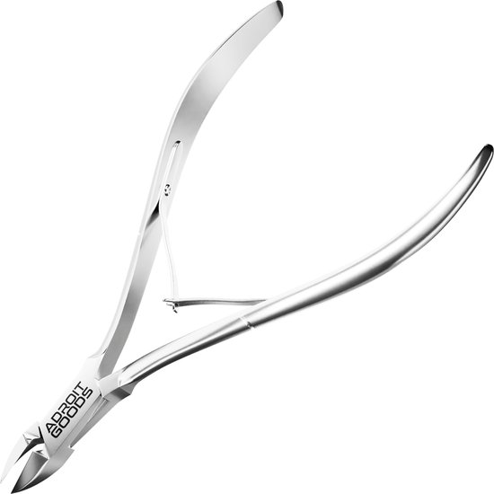 Foto: Adroitgoods nagelriem knipper silver cuticle remover nageltang rvs
