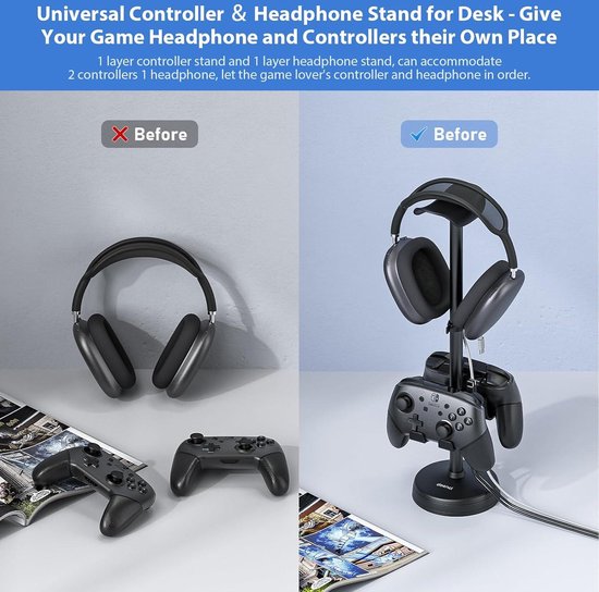 Kantoor Accessoires Hoofdtelefoon-stands - Bender Hifi Opbergstandaard ...
