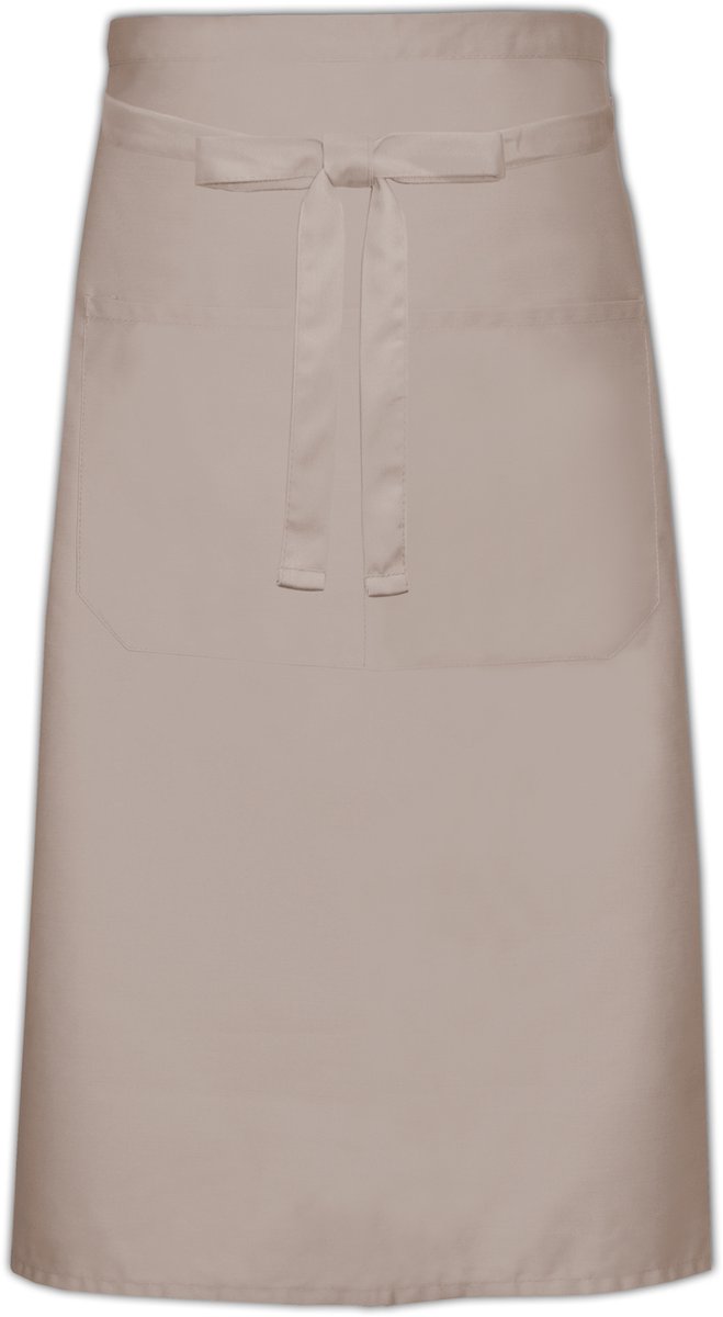 Kokssloof met zak - Khaki - 70 x 100 cm - Link Kitchen Wear