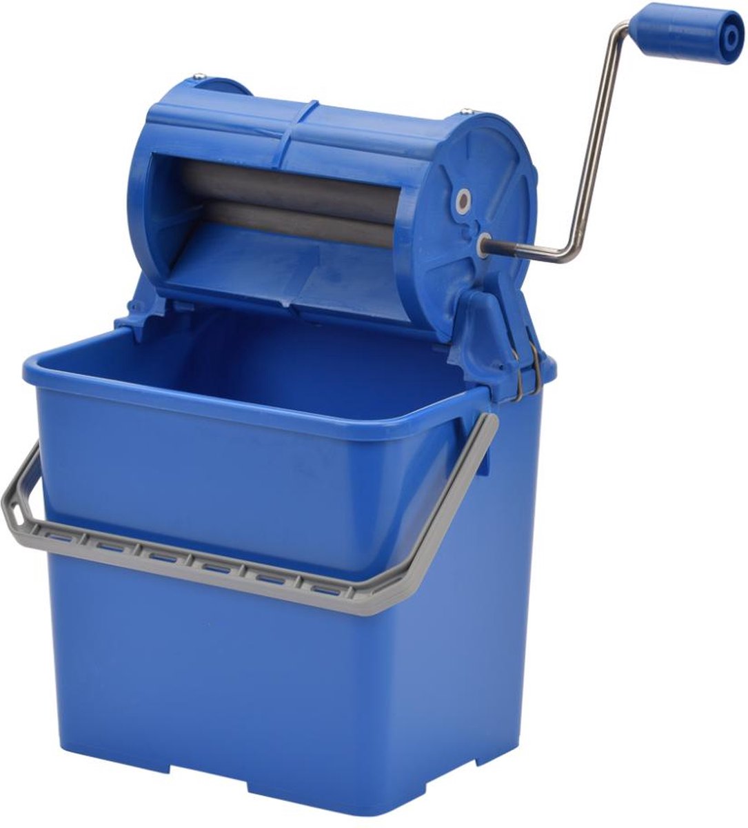 Goedkoopste VDM- Professionele Dweilpers - Blauwe Emmer met Wringer - 6L