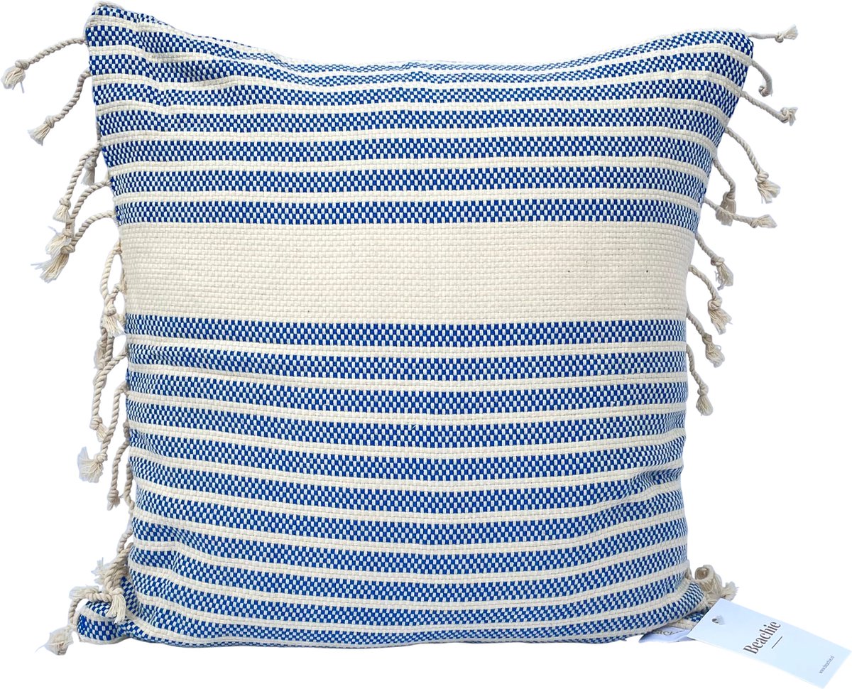 Beachie Nice blauw 50 x 50 cm