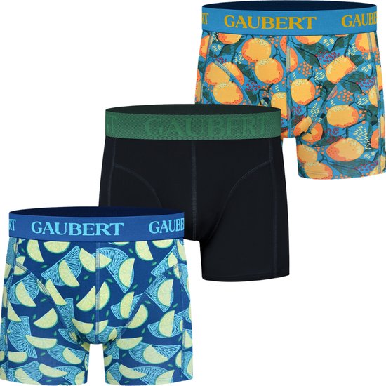 Foto: Gaubert 3 pack premium heren bamboe boxershort gbset 012 xl