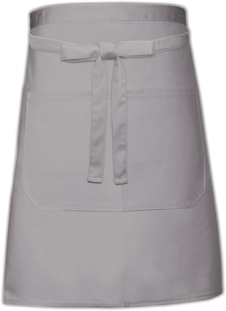 Bakkerssloof met zak - Mouse Grey - 50 x 90 cm - Link Kitchen Wear
