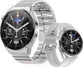 Bol.com Otiume GT3 Max - Smartwatch - Touch Wearable Device Fitness Tracker - Draadloos opladen- Sportfunctie - Werkt met Androi... aanbieding