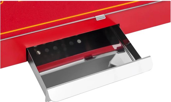 Popcornmachine - Retro design - Rood - Royal Catering — afbeelding 4