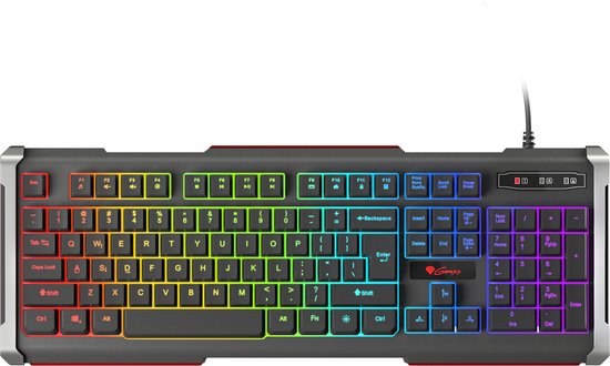 Genesis Rhod 400 Gaming toetsenbord - RGB verlichting - US layout - NKG ...