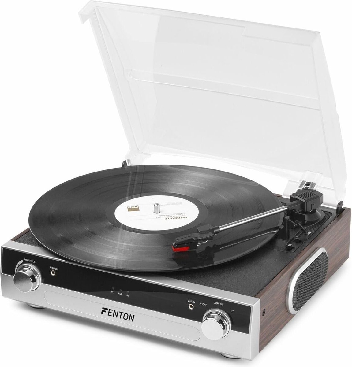 Platenspeler met Bluetooth, Ingebouwde Speakers en USB Aansluiting - Vinyl naar MP3 Converter