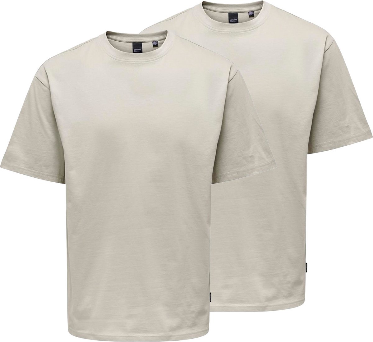 Only & Sons Heren t-shirt 2 pack Onsfred