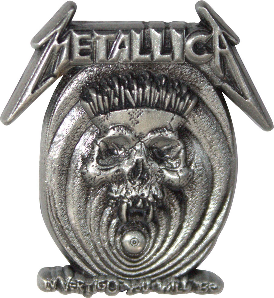 Metallica - In Vertigo Pin - Zilverkleurig