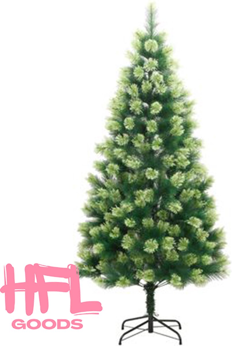 HFL Goods Kunstkerstboom - Levensechte Kerstboom - 1.50 M - Groen