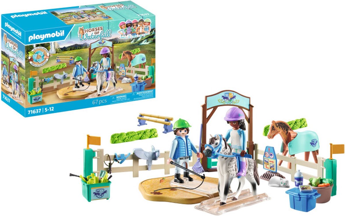 PLAYMOBIL Horses of Waterfall Moderne paardrijschool - 71637 — afbeelding 6