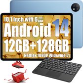 Bol.com Oscal Pad 7 Tablet 10.1" HD - 800 x 1280 - Android 14 - RAM 12 GB - ROM 128 GB - 6600mAh - 8MP+13MP - Widevine L1 - Met ... aanbieding