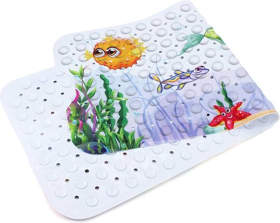 Kids Leuke Axolotl Badmat Kawaii Amfibie Dier Antislip Badtapijt Mat Voor Jongens Meisjes Cartoon Axolotl Salamander Gebied Tapijt Bloemen Bladeren Zachte Shaggy Vloer Deurmatten 40 x 61 cm