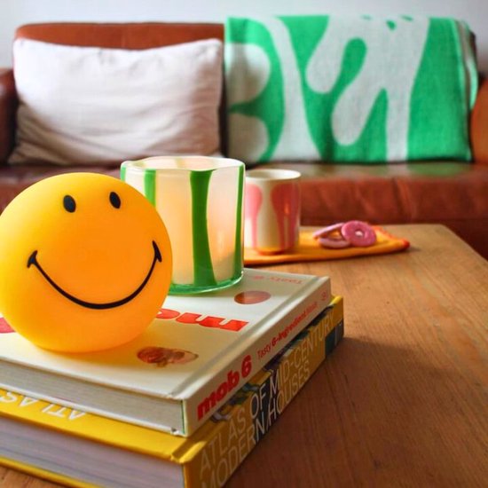 Foto: Mr maria smiley bundle of light 11 cm led lamp geel