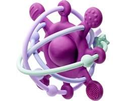 Bitey - Rammelaar - Bijtring Baby - Montessori Speelgoed - BPA-vrij - Grijp- en Bijtspeelgoed - Kraamcadeau - Babyshower Cadeau - Baby Speelgoed - Spelen en ontdekken - vanaf 3 maanden - La...