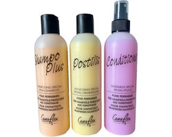 Camaflex - Verzorging synthetisch haar - Shampoo - Balsem - Conditioner spray - Synthetisch haar - Pruik - Haarwerk