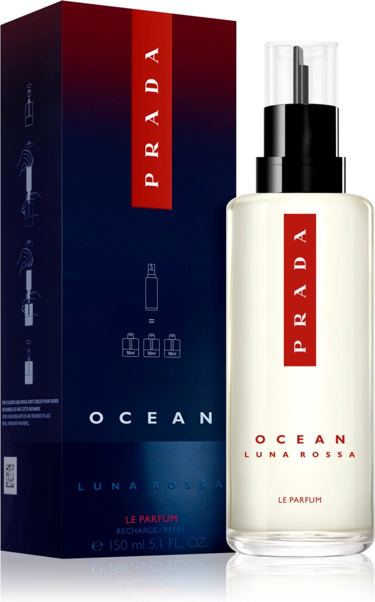 Goedkoopste Prada Luna Rossa Ocean Le Parfum Refill 150ml