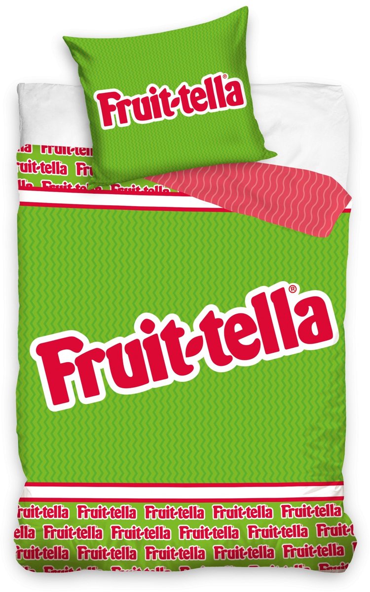 Dreamee Dekbedovertrek Fruit-tella 140 x 200 cm - 70 x 90 cm