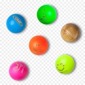 Obut Buts pour jeu de boule - 5 couleurs + 1 couleur naturelle
