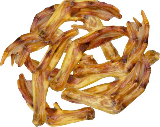 Hondensnacks Eendenpoten 1000 gram Glutenvrij 100% Eend Snacken kauwen Pets Only
