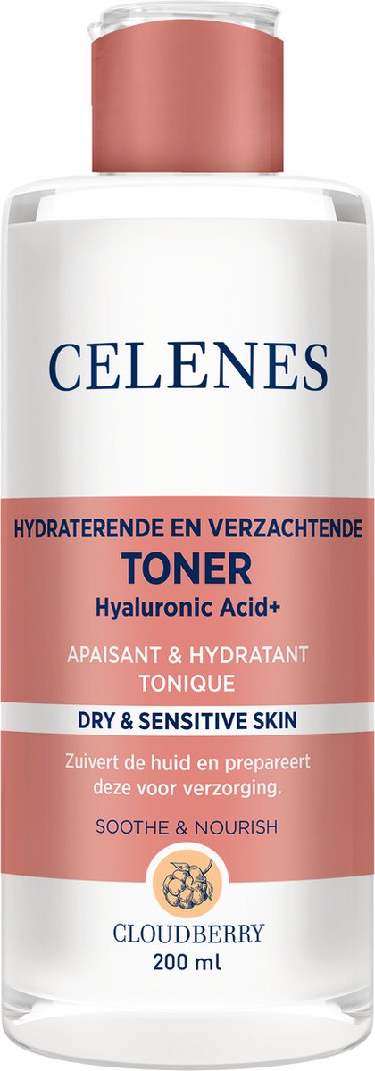 Goedkoopste Celenes by Sweden Cloudberry Toner - 200ml - Voor Droge en Gevoelige Huid