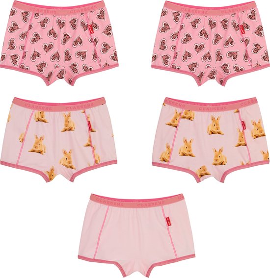 Claesen s Boxer 5 Pack Meisjes Onderbroek Maat 152 158 bol