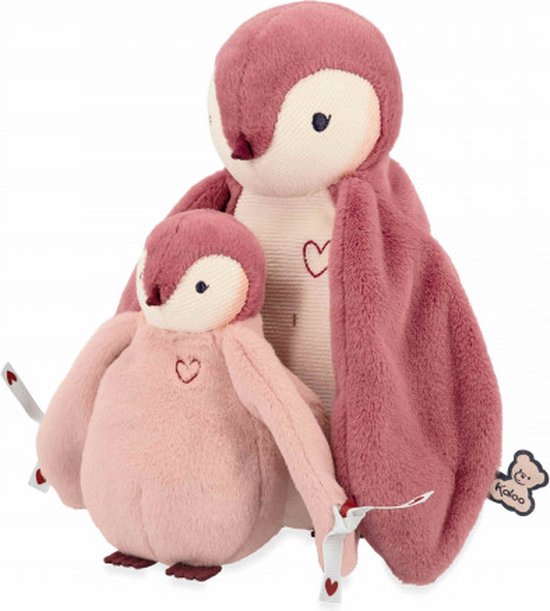 Kaloo Complices Knuffel Pingu n Roze Twee Knuffels In Een kaloo-complices-knuffel-pingu-n-roze-twee-knuffels-in-een
