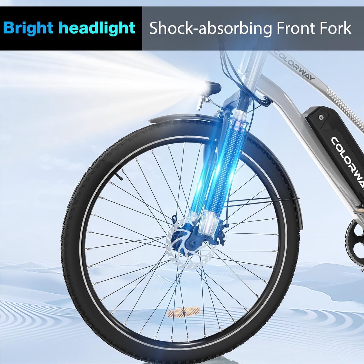 Colorway BK27 - Trendy Elektrische Stadfiets thumbnail 5