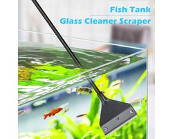 Glaswand Reiniger - 62CM - Aquarium Algenschraper - Schoonmaaktool - Algenverwijderaar - Glasreiniger