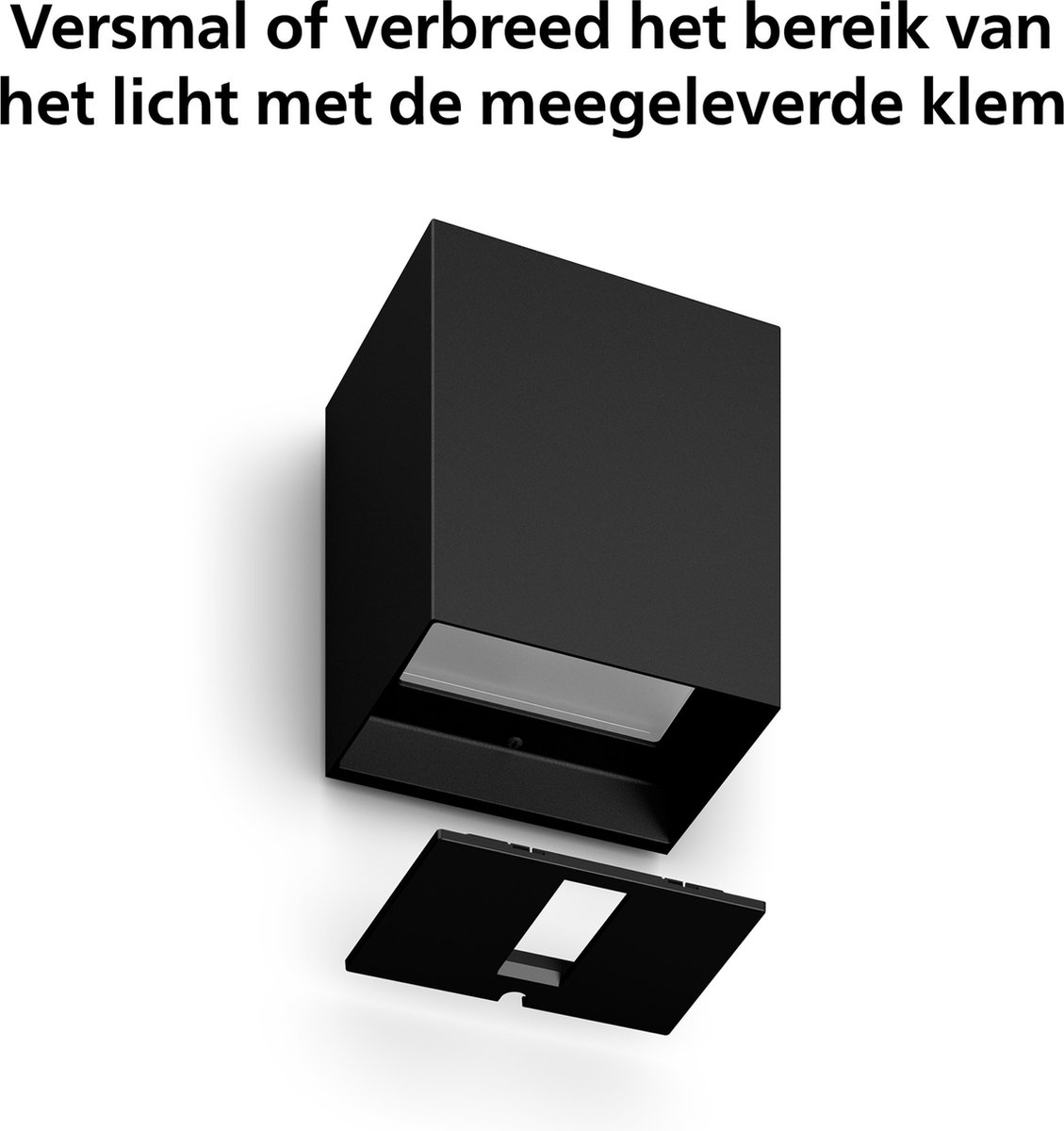 Philips Hue Resonate Down - muurlamp - wit en gekleurd licht - zwart — afbeelding 7