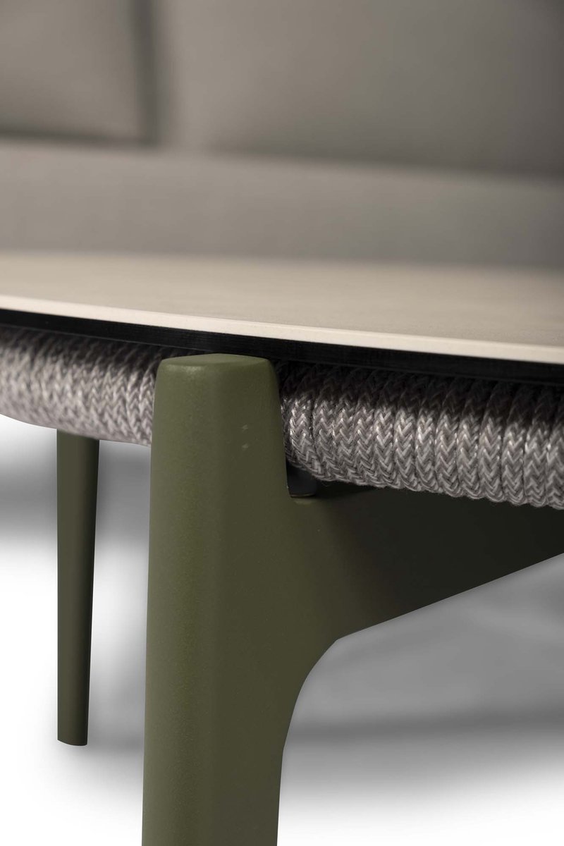 Tierra Outdoor Loungeset Montreal Lounge - Aluminium - Rope