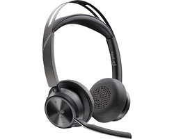 HP Poly Voyager Focus 2 – On-ear headset – Bluetooth – Stereo – Zwart – Noise Cancelling