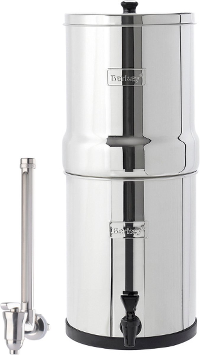Travel Berkey® 5.6 liter + RVS kijkglaskraantje