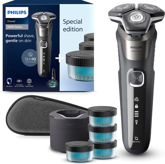 Foto: Philips shaver series 5000 s5887 69 scheerapparaat voor mannen