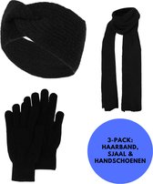 Winter Muts Sjaal en Handschoenen Set voor Mannen en Vrouwen