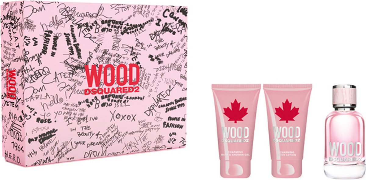Goedkoopste DSQUARED - Wood Femme - Giftset