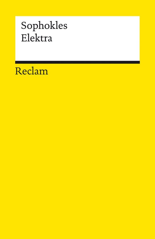 Reclams Universal-Bibliothek - Elektra - cover