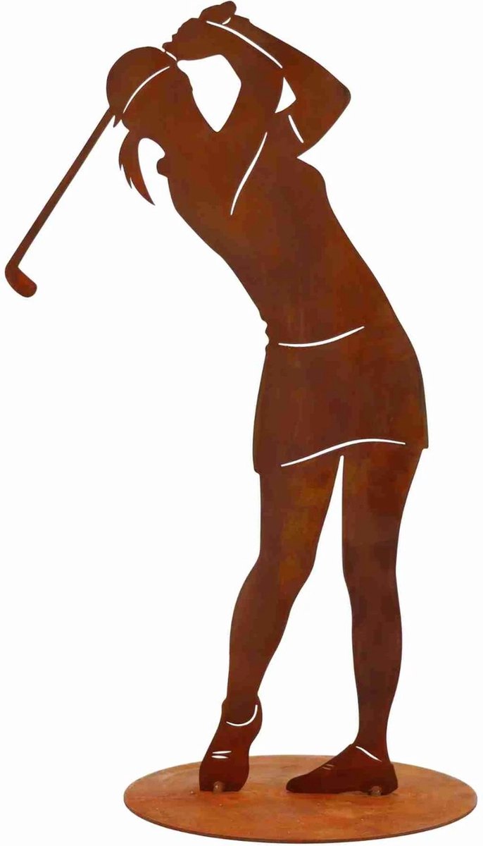 Dream-Living Handgemaakte golfster roest 40 cm