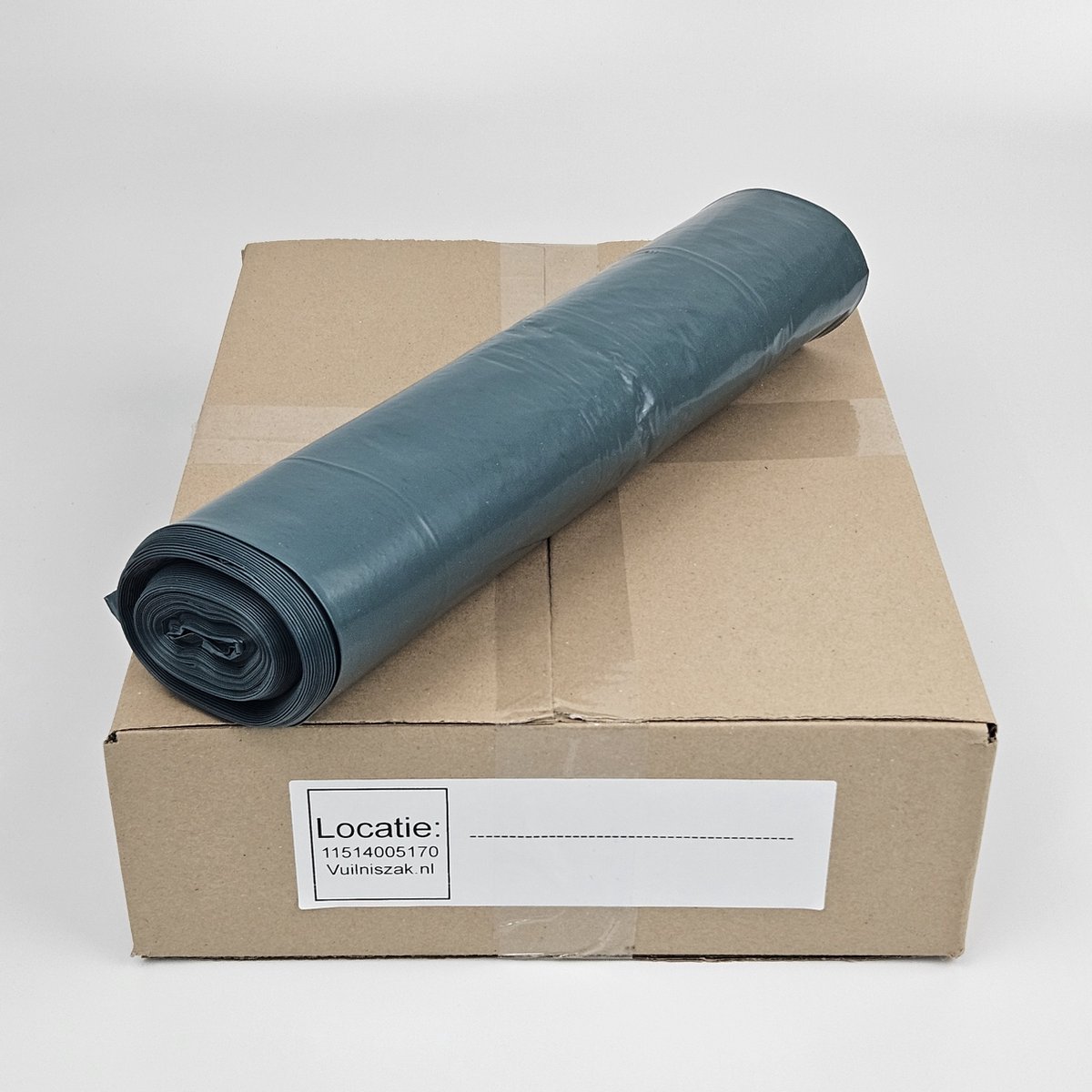 Goedkoopste Blauwe afvalzak - 240 liter - 10 rollen - 65/25x140cm