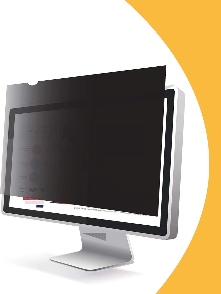 Anti Spy Privacy Screen Filter LCD Computer Monitor 24 inch (16-10) 518x324mm - Anti Glare UV Blauw licht Protector