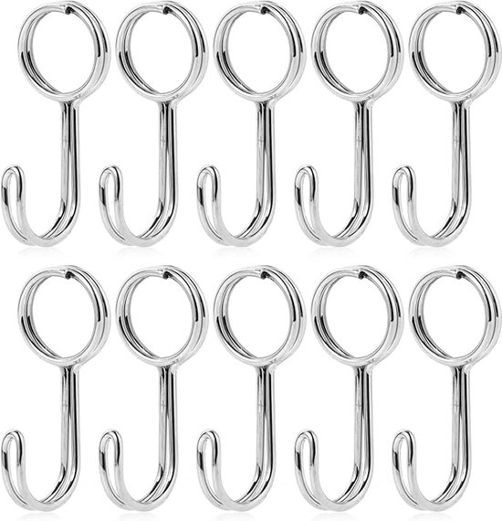 50 Stuks Ambachten Volwassenen Sluiting Met Weerhaken Ambachtelijke Elastische Spoel Elastische Banden Metalen Uiteinden Naaien Elastische Spoel