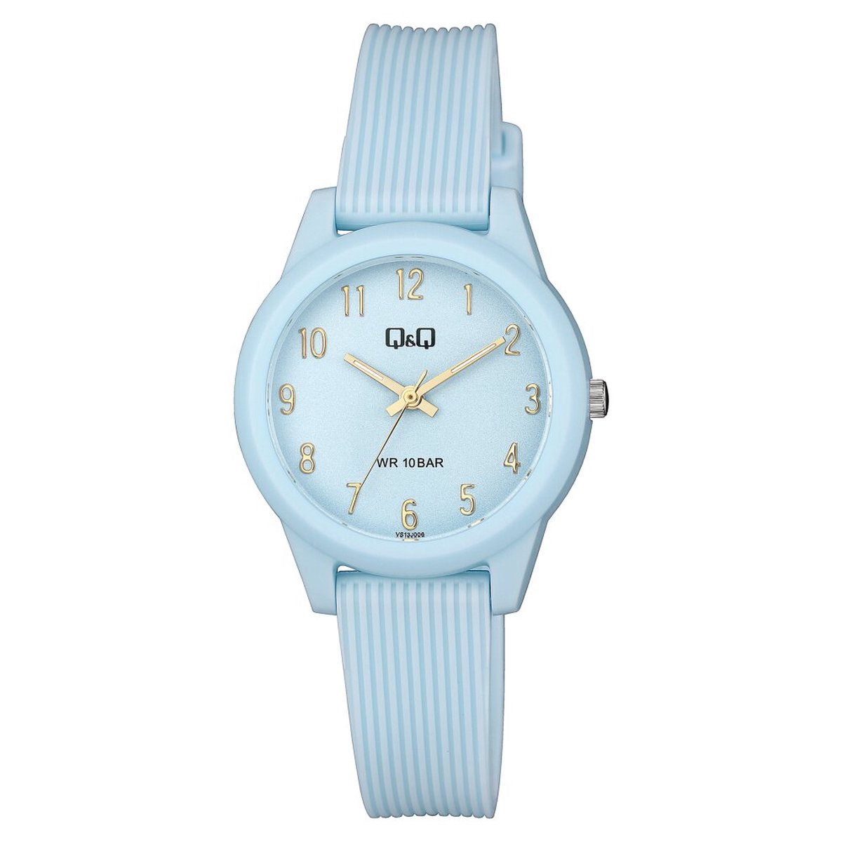 Q7Q by Citizen - vs13j006y Dames horloge - 31 mm - lichtblauw