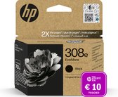 HP 308e EvoMore originele inktcartridge - Zwart + Instant Ink tegoed