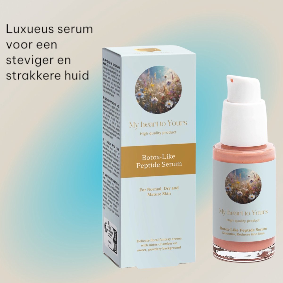 My Heart to Yours - Luxe Botox-Like Peptide Smoothing BIO Serum - 30ml