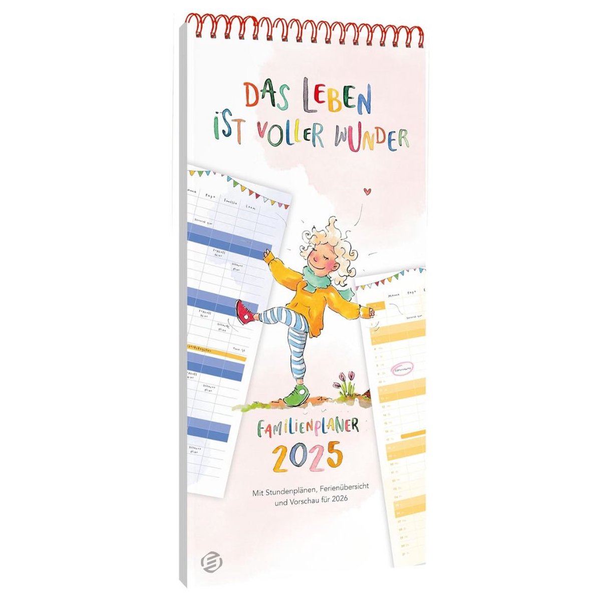 Equivera Famillieplanner 2025 - Familyplanner 2025 - Gezinsplanner - Kalender - Weekplanner - Weekoverzicht - tot 18 Maanden