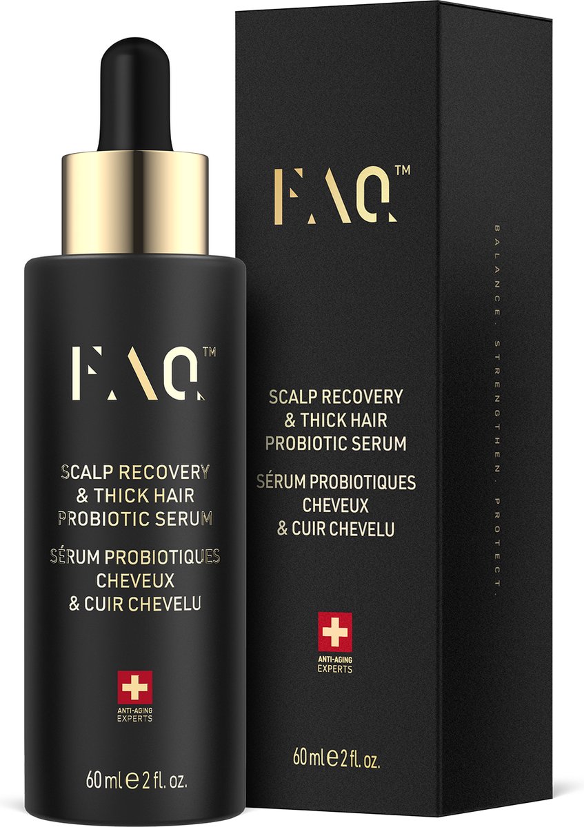 FAQ Scalp Recovery & Thick Hair Probiotic Serum