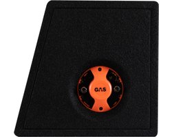 GAS MAD Level 2 10 Inch Subwooferkist met Subwoofer – Loaded Enclosure 300W RMS Krachtige Bass Upgrade Auto Audio