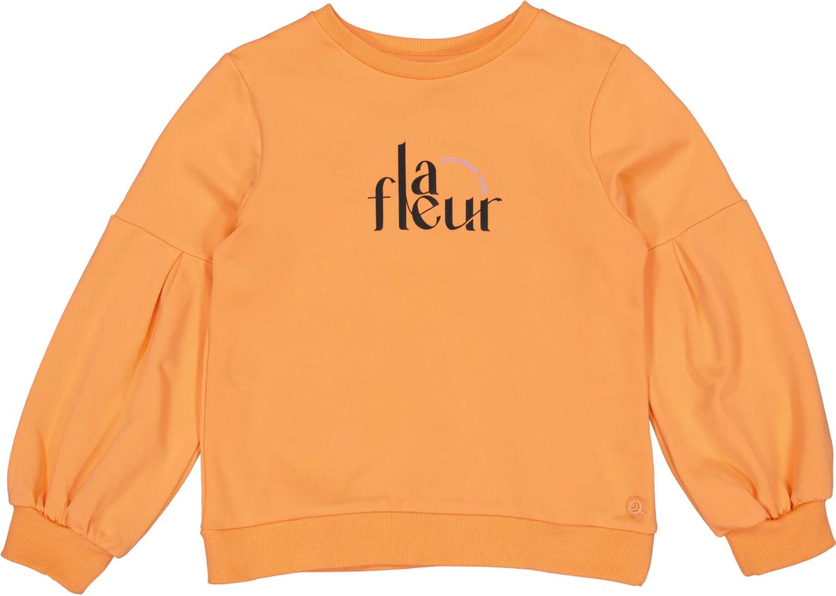 Quapi - Meisjes sweater - Soft Orange - Maat 92